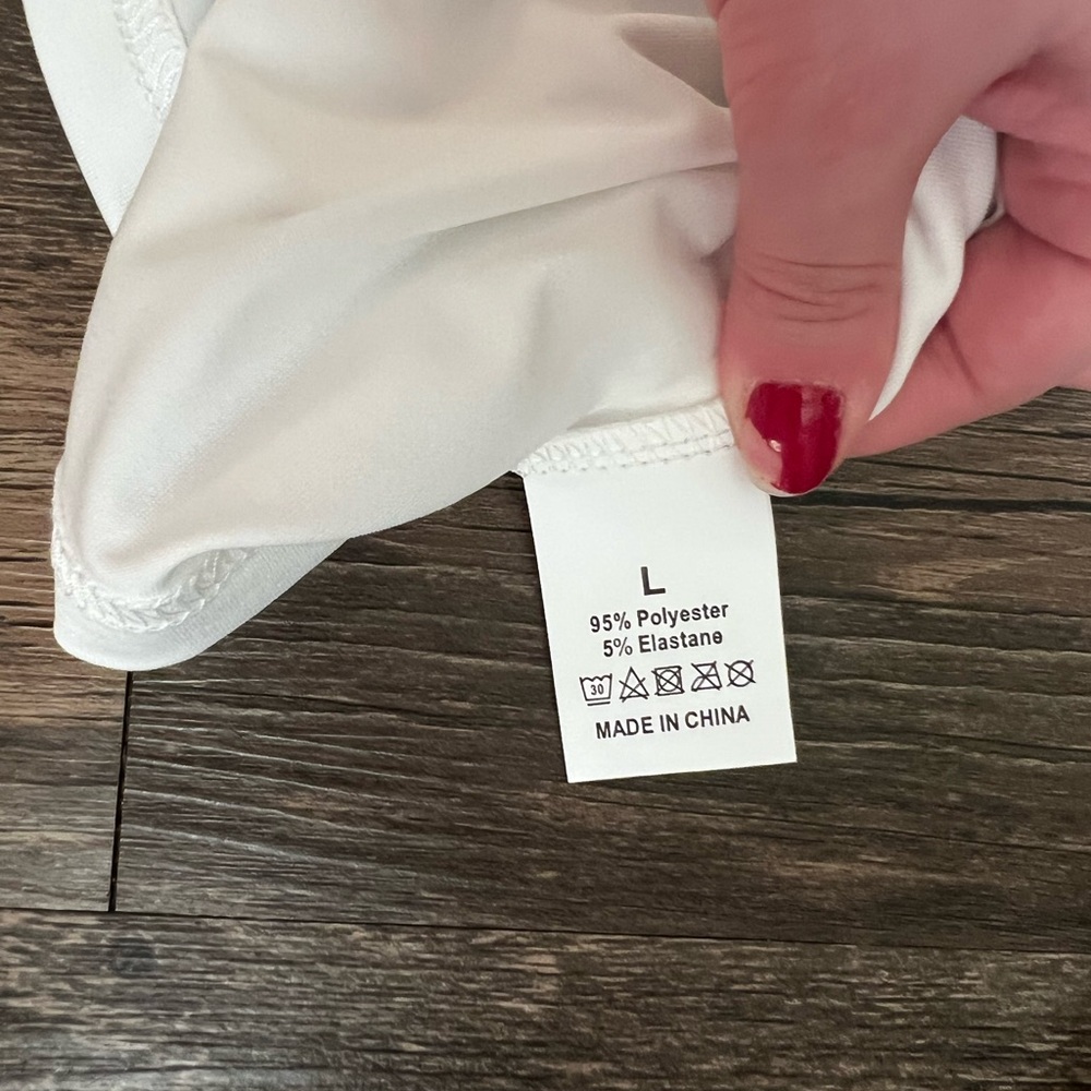 Not My First Rodeo Crop Top Baby Tee - Picture 2 of 3